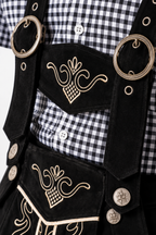 Men´s Oktoberfest Lederhosen Set - Shirt,Shorts & Hat