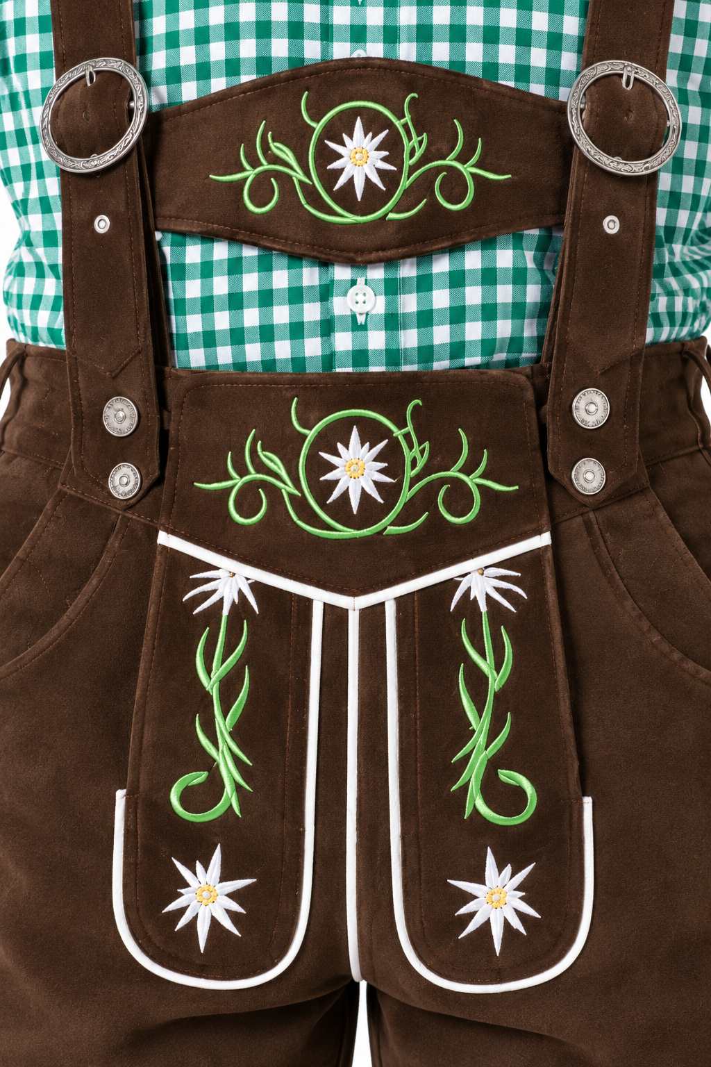 Men´s Oktoberfest Lederhosen Set - Shirt,Shorts & Hat