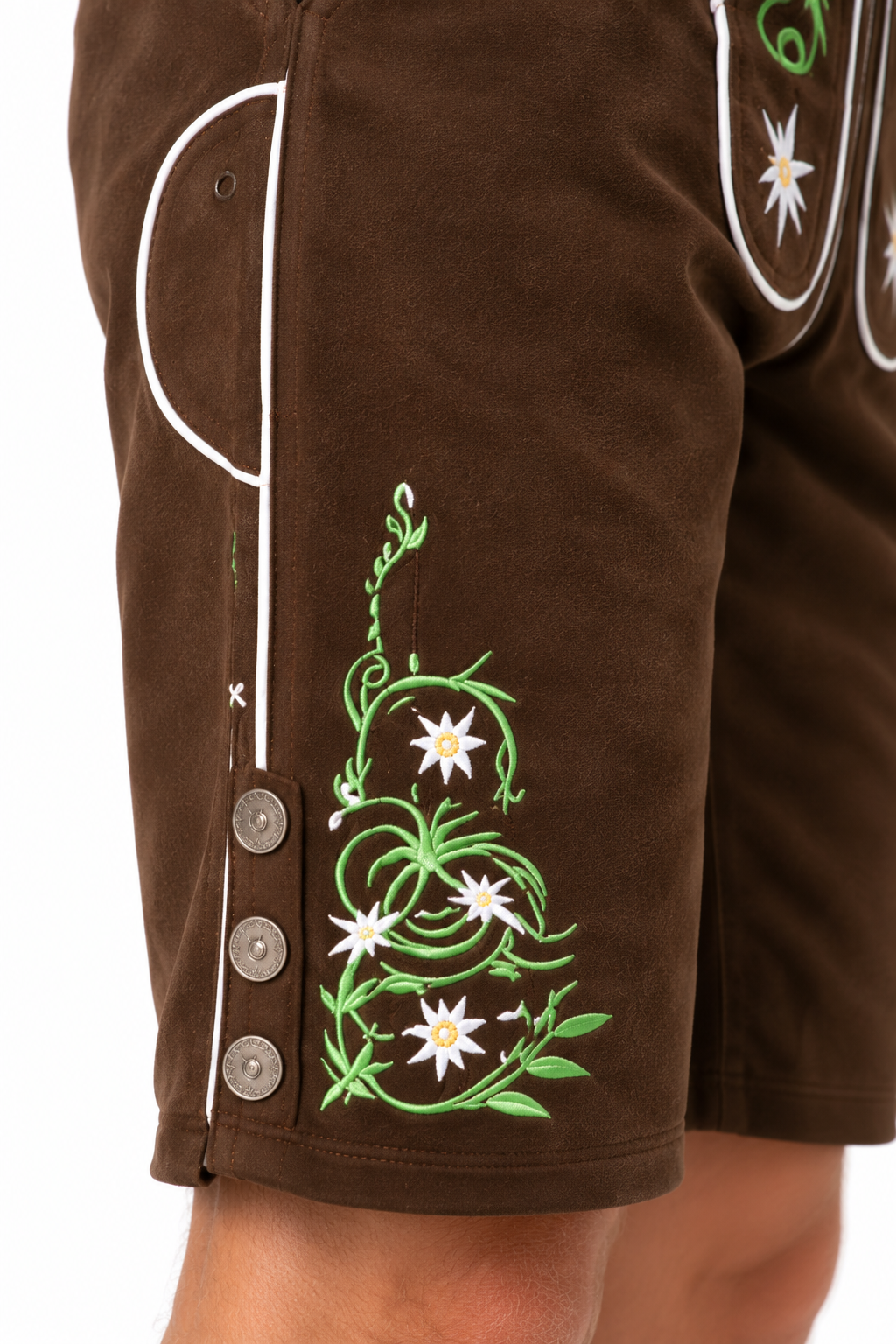 Men´s Oktoberfest Lederhosen Set - Shirt,Shorts & Hat