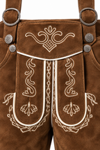 Men´s Oktoberfest Lederhosen Set - Shirt,Shorts & Hat