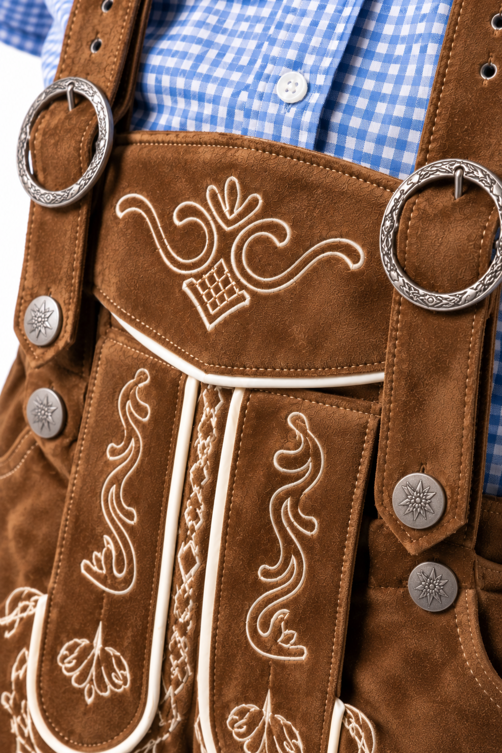 Men´s Oktoberfest Lederhosen Set - Shirt,Shorts & Hat